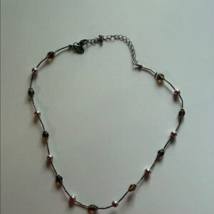C24 Lia Sophia necklace - neutral colors